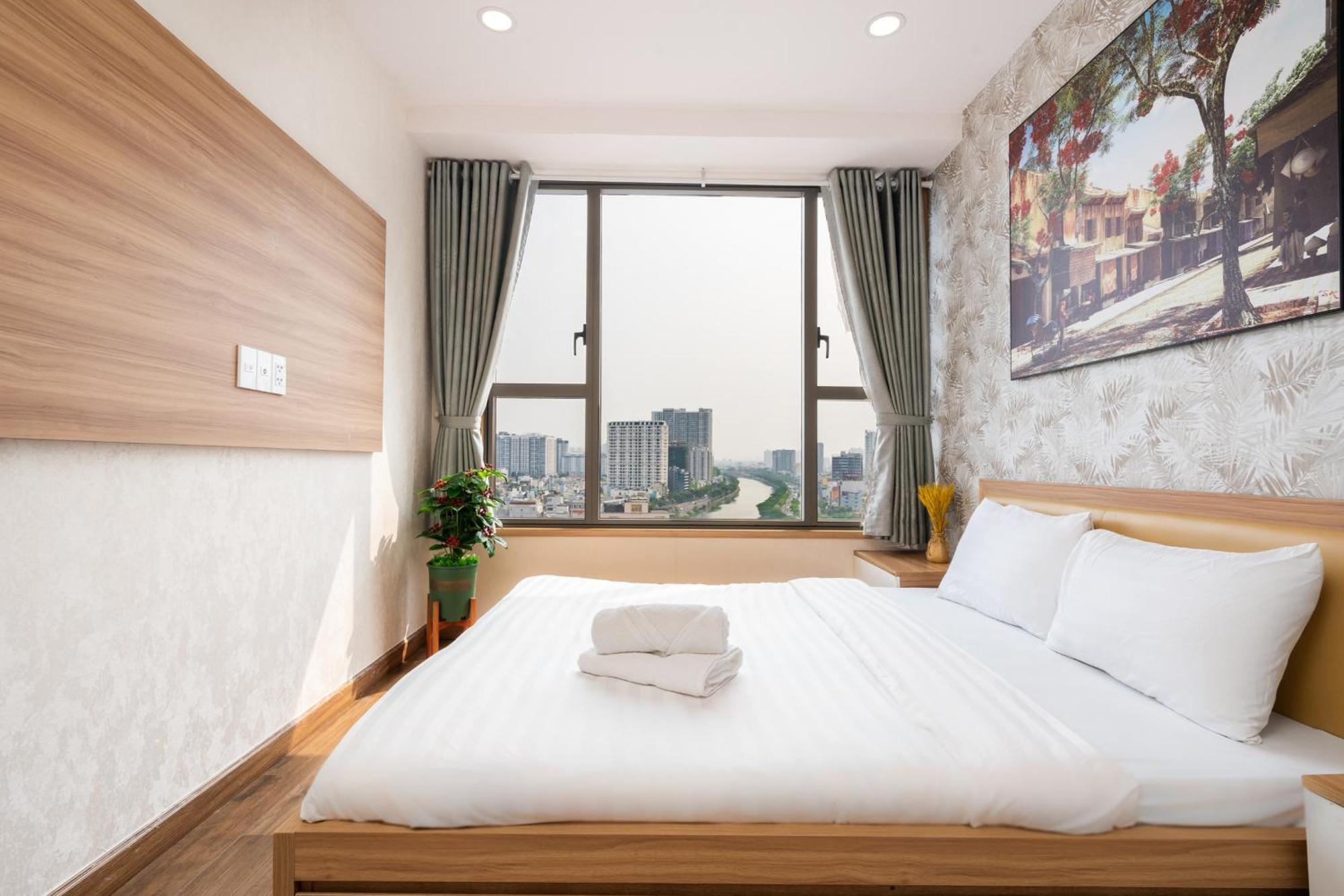 Olala Saigon Apartment - Rivergate Residence โฮจิมินห์ซิตี้ ภายนอก รูปภาพ