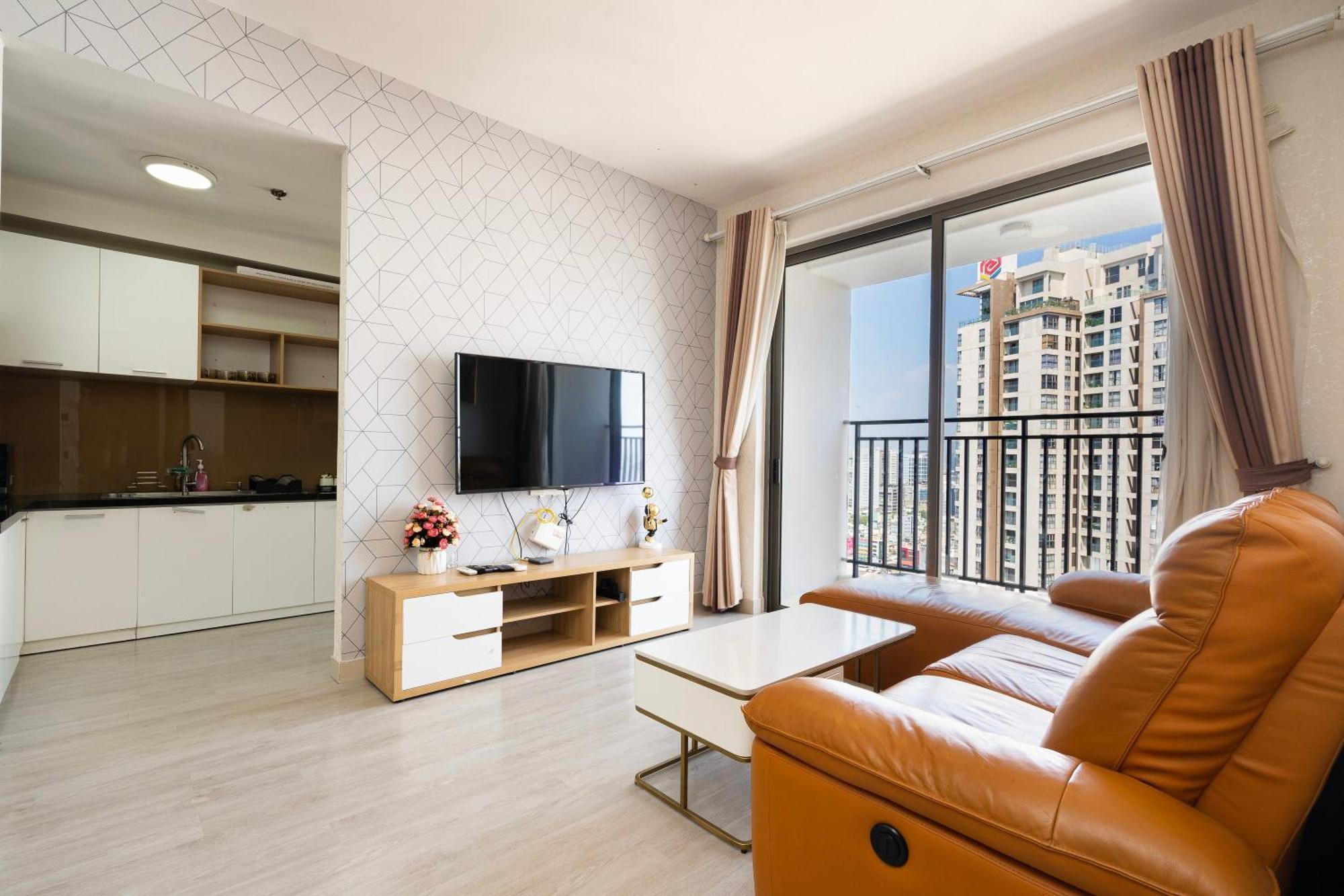 Olala Saigon Apartment - Rivergate Residence โฮจิมินห์ซิตี้ ภายนอก รูปภาพ