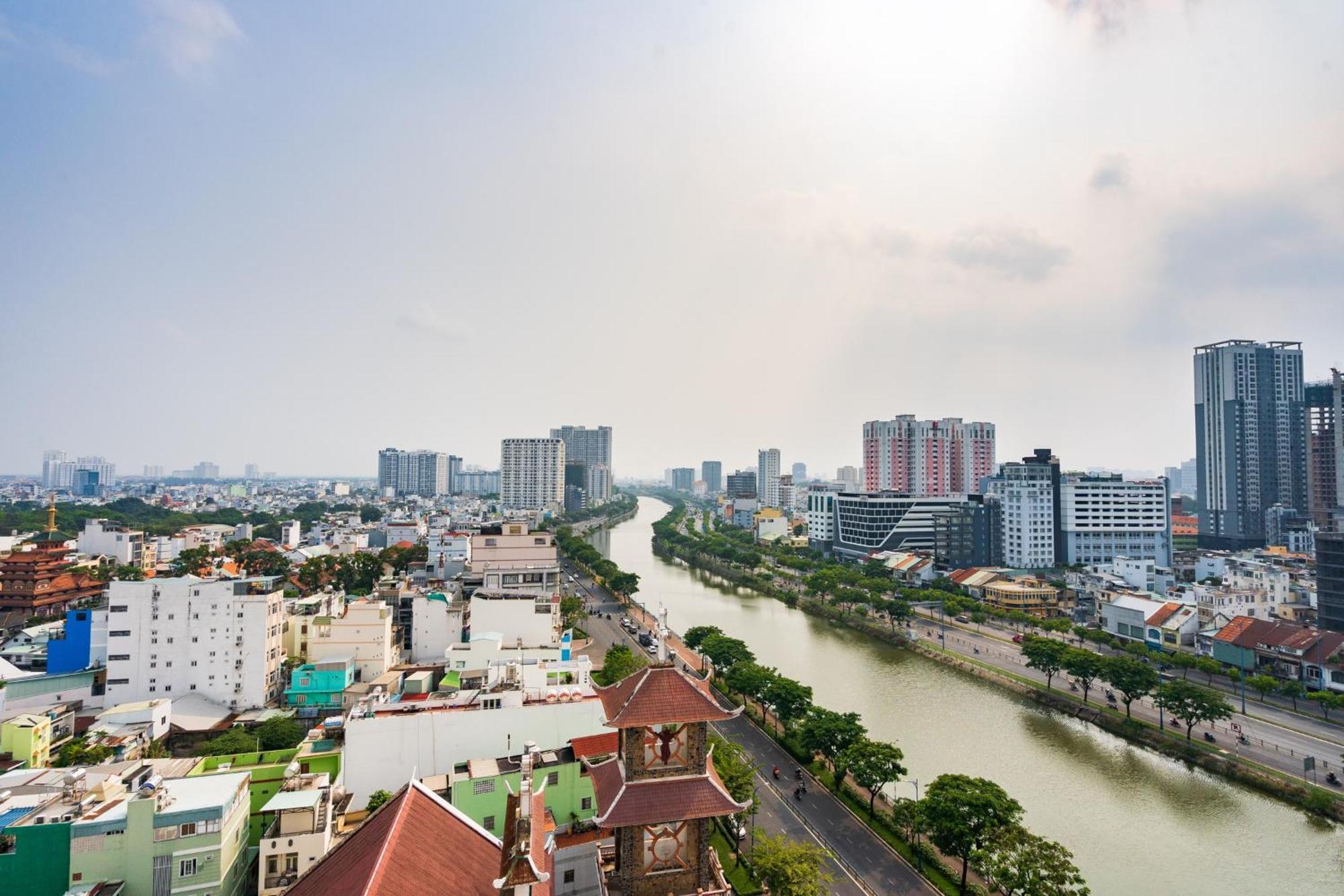 Olala Saigon Apartment - Rivergate Residence โฮจิมินห์ซิตี้ ภายนอก รูปภาพ