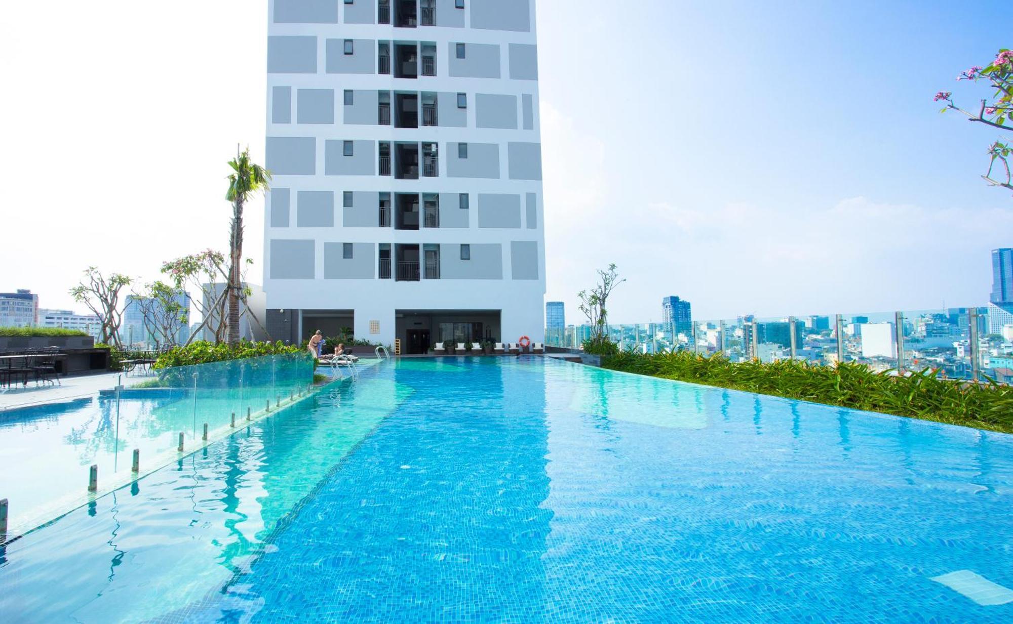 Olala Saigon Apartment - Rivergate Residence โฮจิมินห์ซิตี้ ภายนอก รูปภาพ