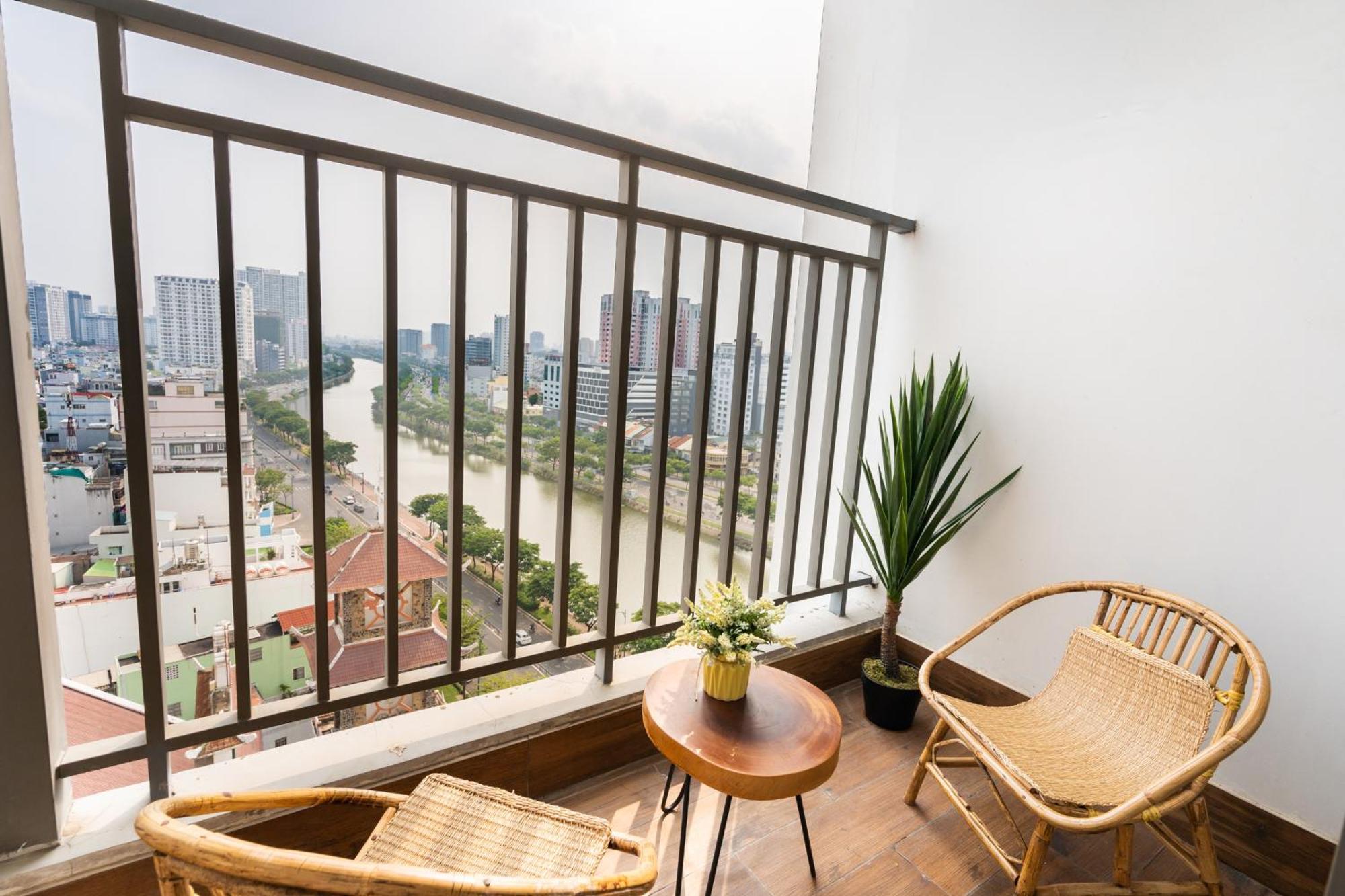 Olala Saigon Apartment - Rivergate Residence โฮจิมินห์ซิตี้ ภายนอก รูปภาพ