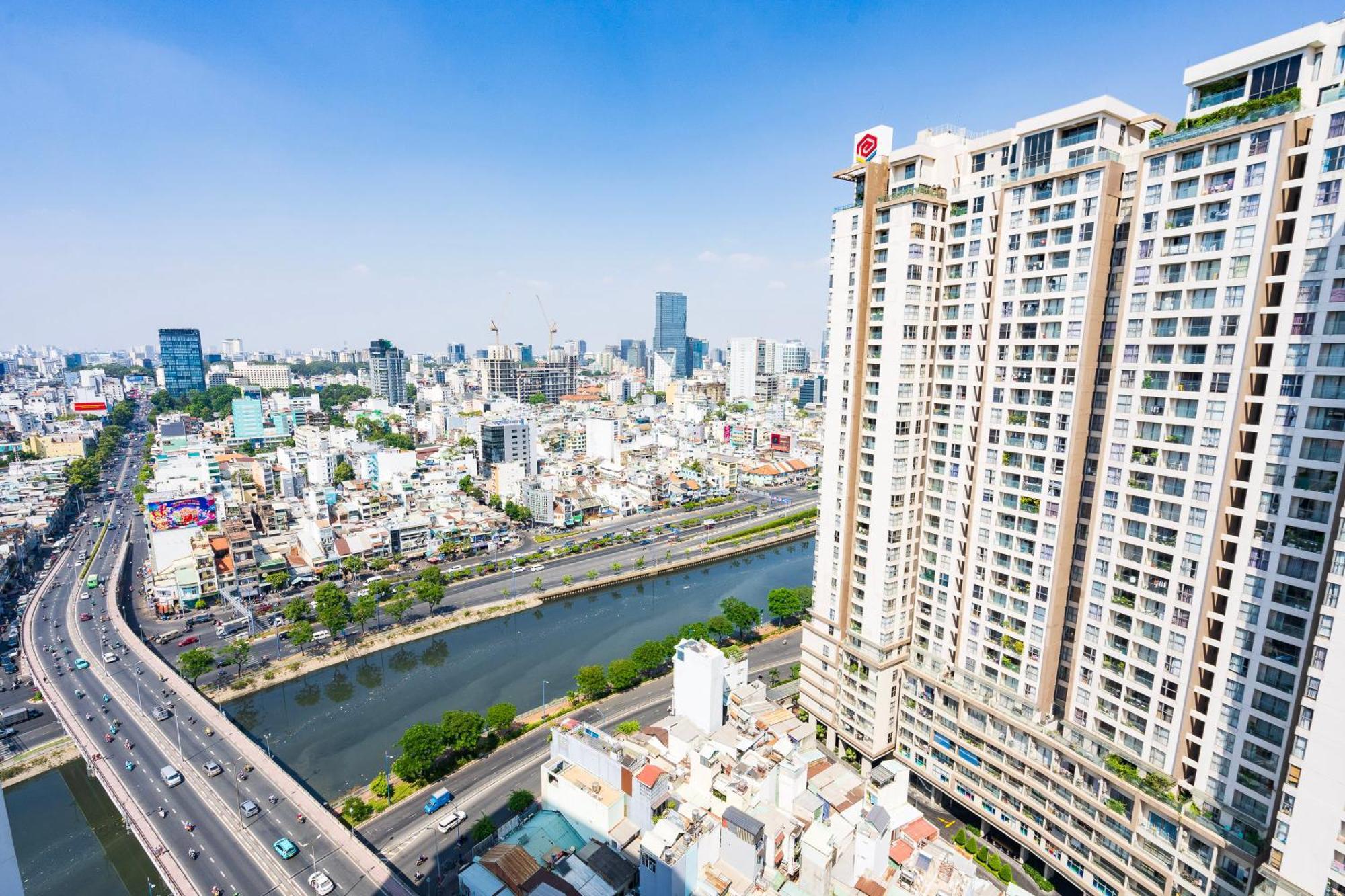 Olala Saigon Apartment - Rivergate Residence โฮจิมินห์ซิตี้ ภายนอก รูปภาพ