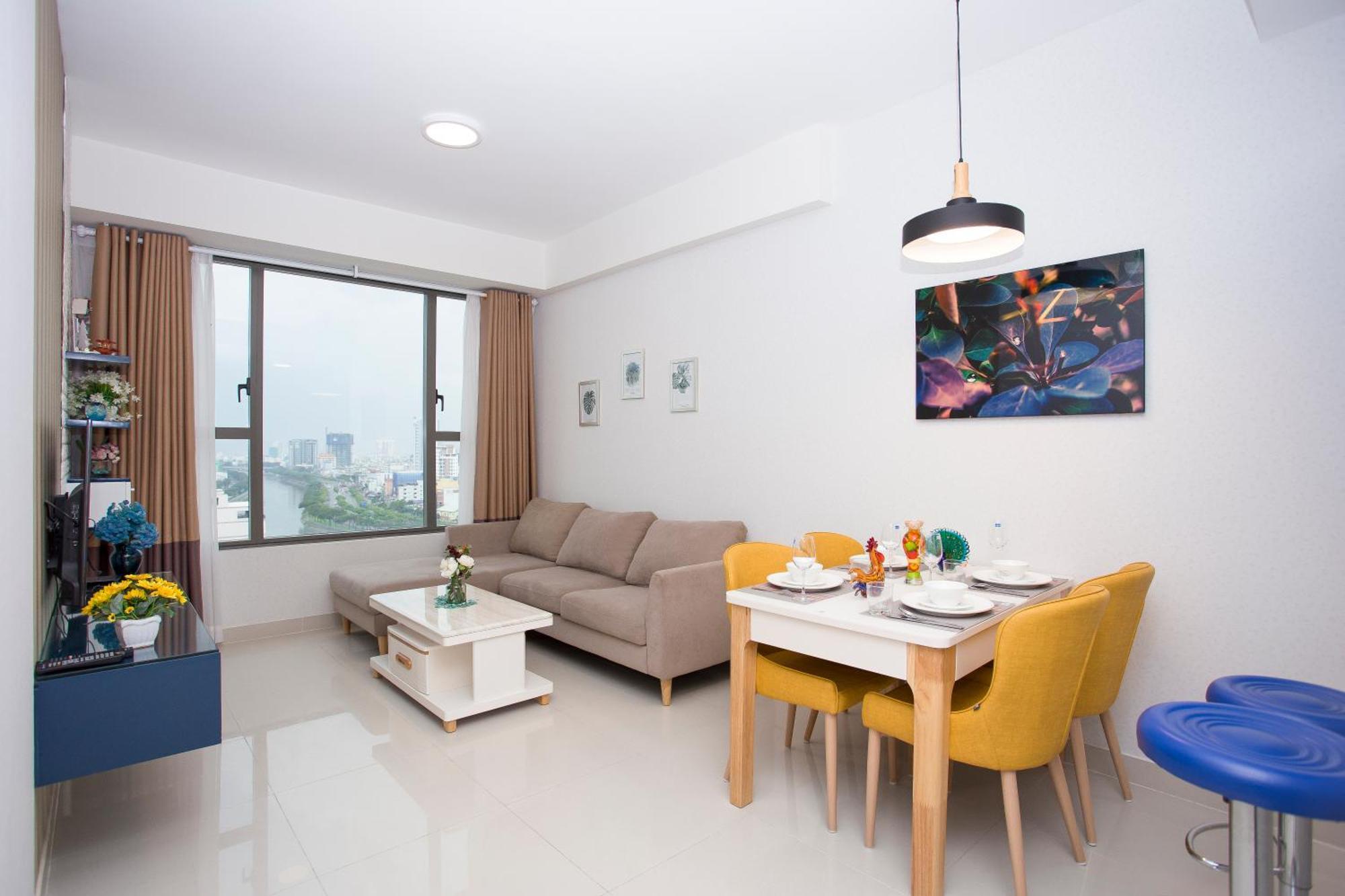 Olala Saigon Apartment - Rivergate Residence โฮจิมินห์ซิตี้ ภายนอก รูปภาพ